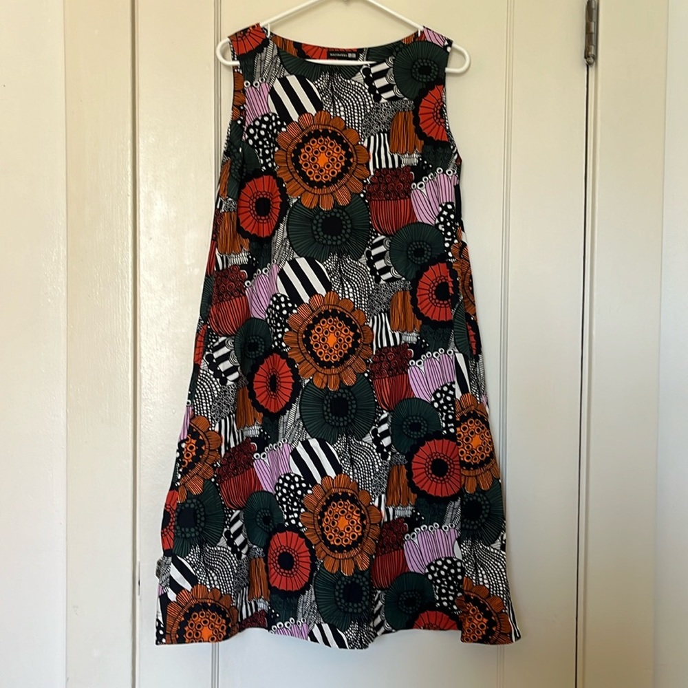 W’s Marimekko x Uniqlo A Line Dress in M